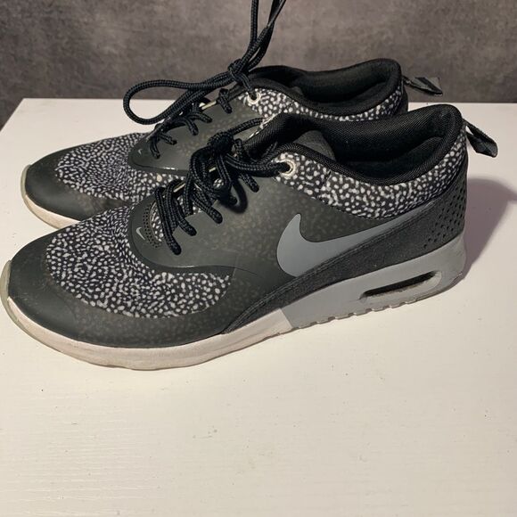 Nike Air Max Women’s SZ 8 Black‎ Leopard Print - Picture 3 of 7